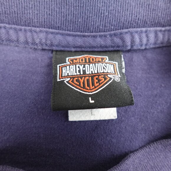 Vintage Harley-Davidson of Peterborough Spanky's Tee Shirt Adult M L Made in USA - Picture 4 of 10